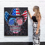 Texas Hold 'Em - Original by artist Becky Smith - Wyecliffe Galleries