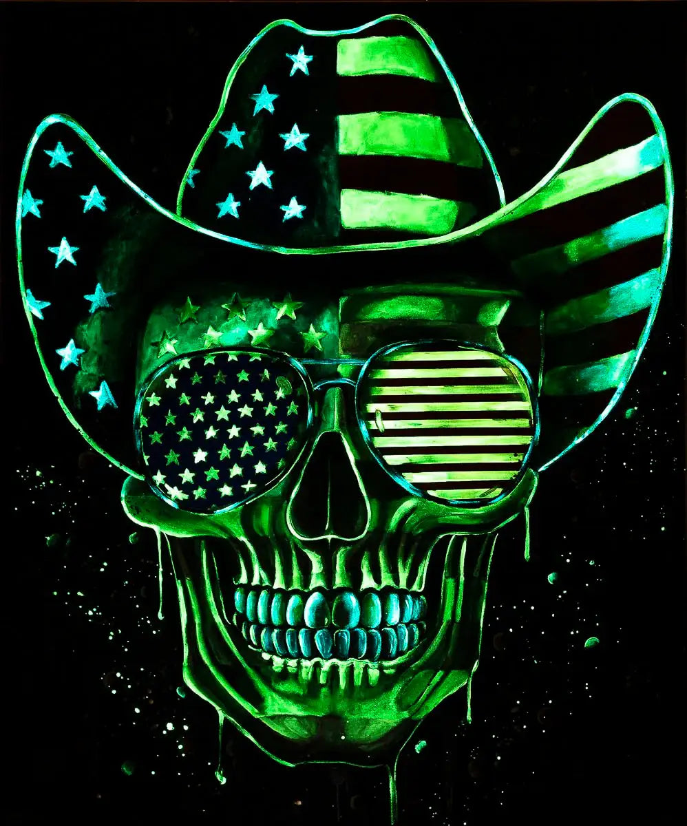 Texas Hold 'Em - Original by artist Becky Smith - Wyecliffe Galleries