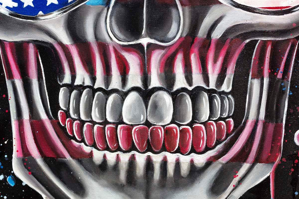 Texas Hold 'Em - Original by artist Becky Smith - Wyecliffe Galleries