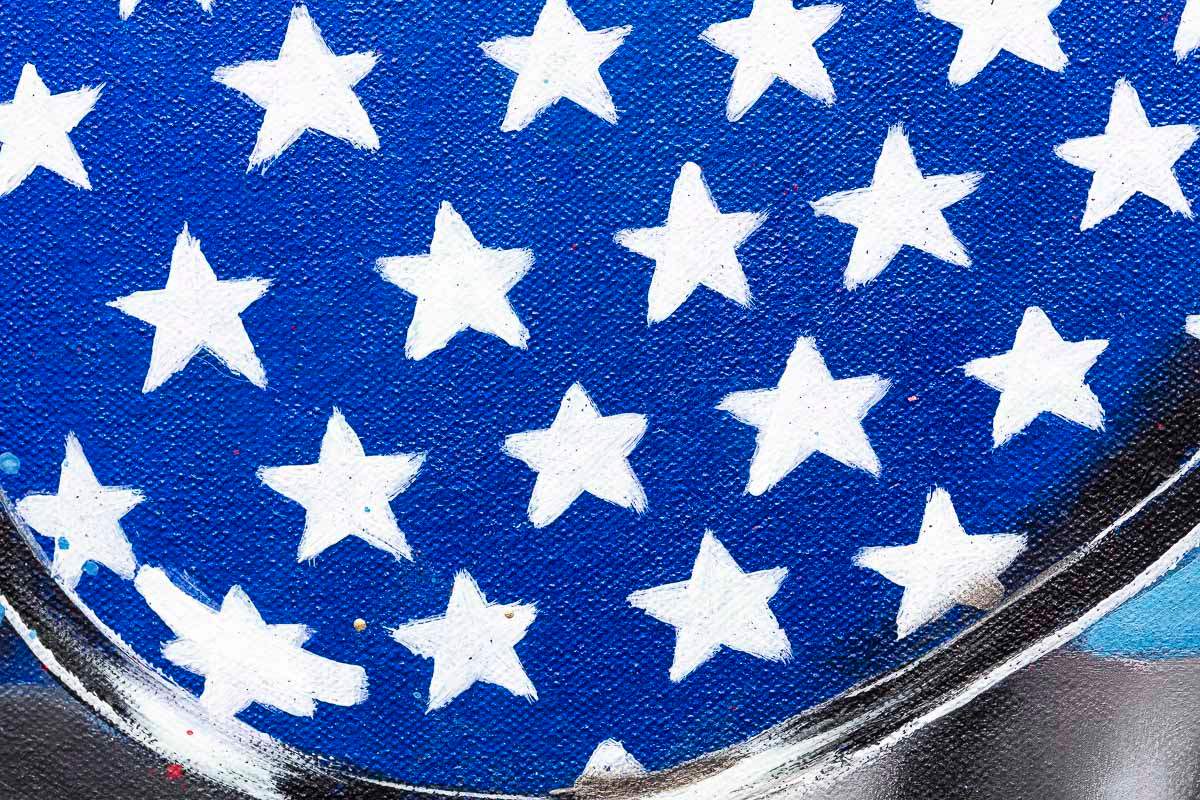 Texas Hold 'Em - Original by artist Becky Smith - Wyecliffe Galleries