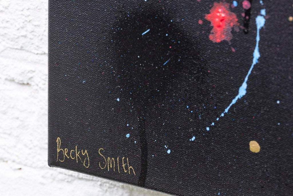 Texas Hold 'Em - Original by artist Becky Smith - Wyecliffe Galleries