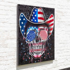 Texas Hold 'Em - Original by artist Becky Smith - Wyecliffe Galleries