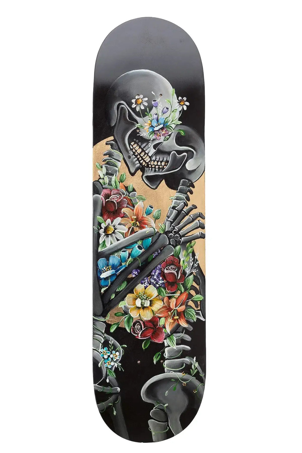 The Balance of Love – Original Skate Deck - SOLD by artist Becky Smith - Wyecliffe Galleries