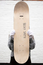 The Balance of Love – Original Skate Deck - SOLD by artist Becky Smith - Wyecliffe Galleries