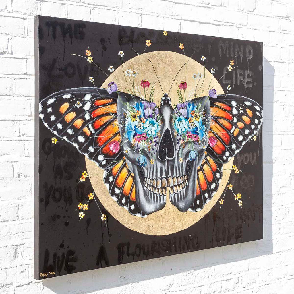 The Blossoming Mind - Original - SOLD by artist Becky Smith - Wyecliffe Galleries