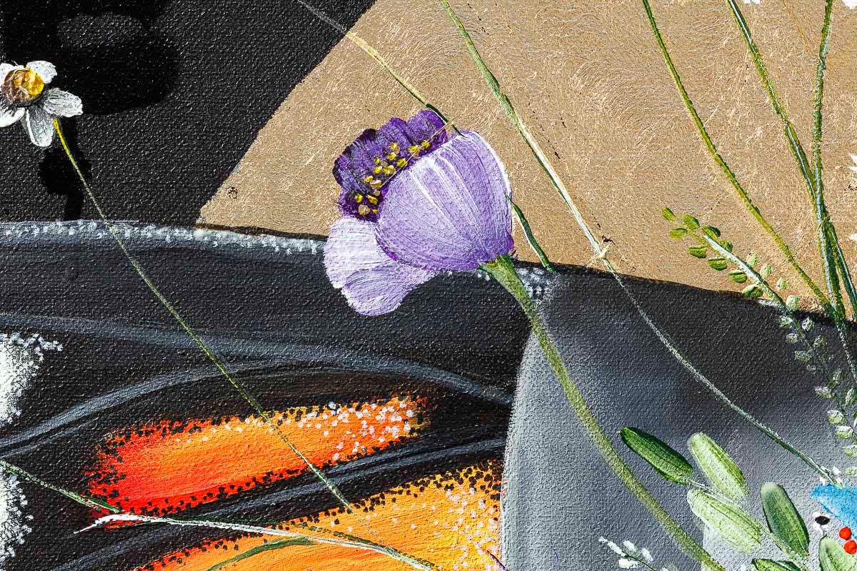 The Blossoming Mind - Original - SOLD by artist Becky Smith - Wyecliffe Galleries