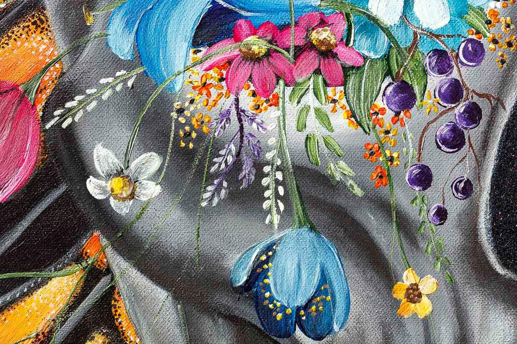 The Blossoming Mind - Original - SOLD by artist Becky Smith - Wyecliffe Galleries