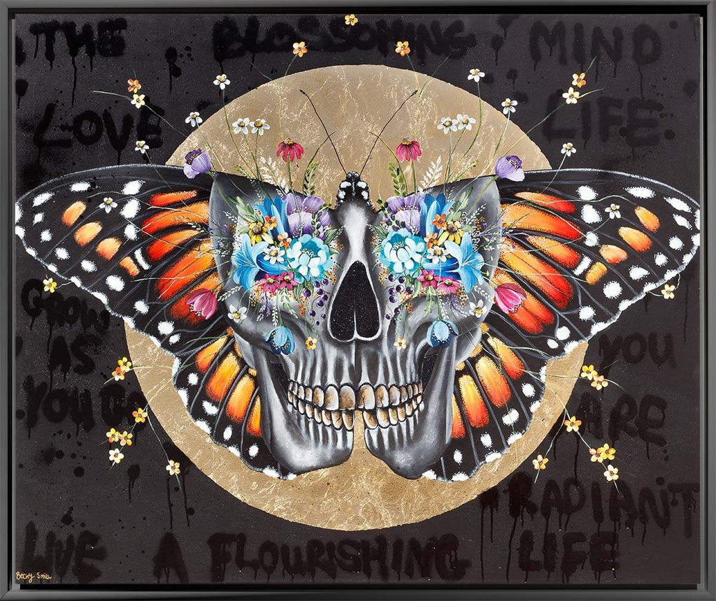 The Blossoming Mind - Original - SOLD by artist Becky Smith - Wyecliffe Galleries