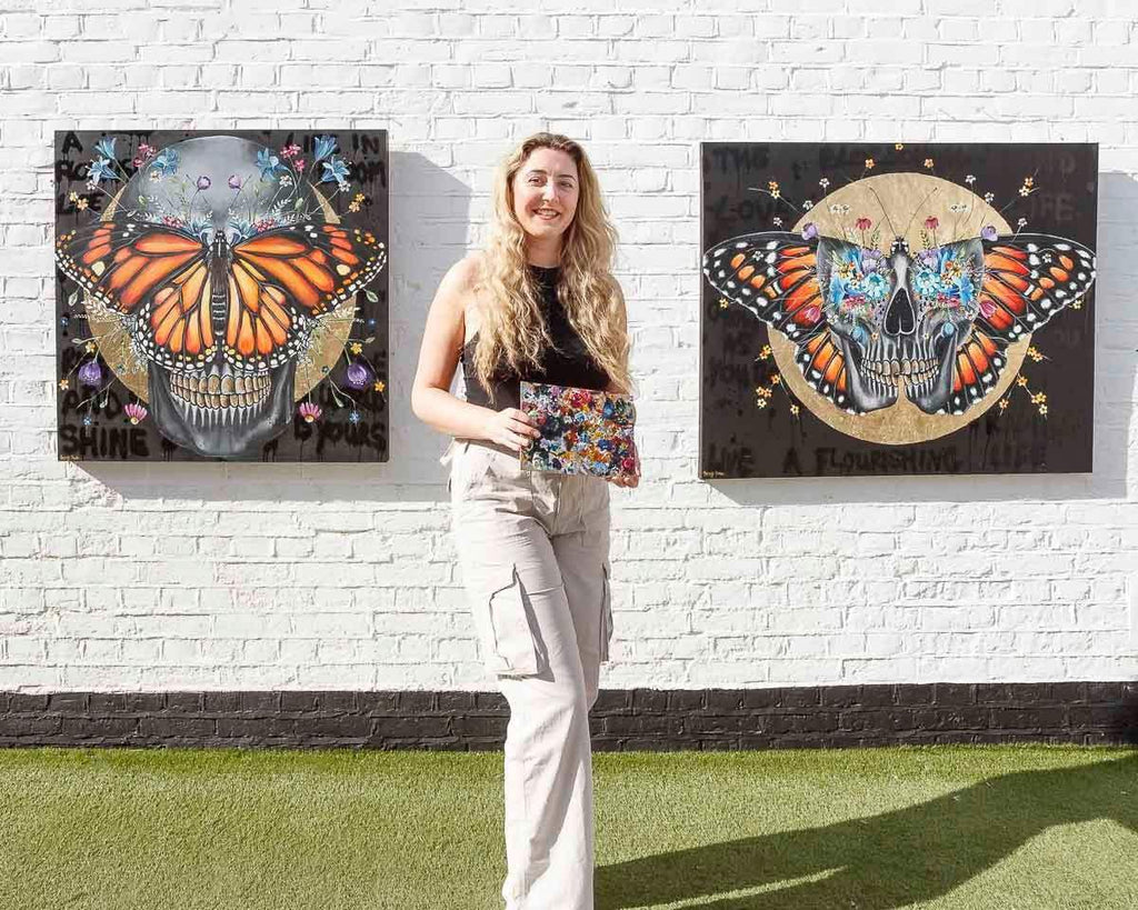 The Blossoming Mind - Original - SOLD by artist Becky Smith - Wyecliffe Galleries