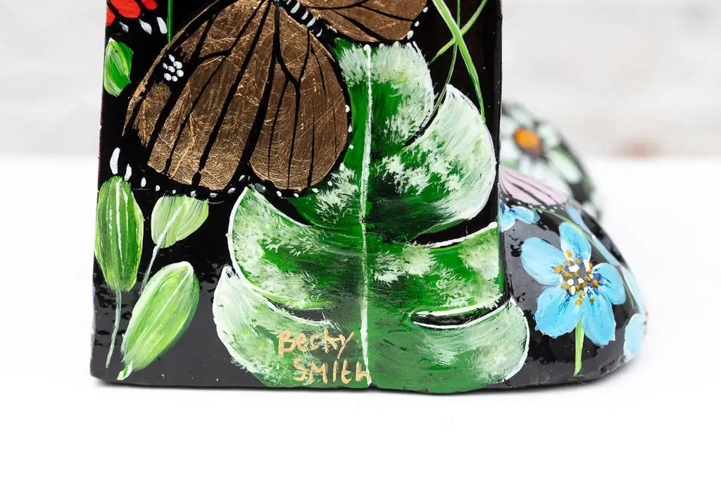 The Butterfly Effect - Original - SOLD by artist Becky Smith - Wyecliffe Galleries