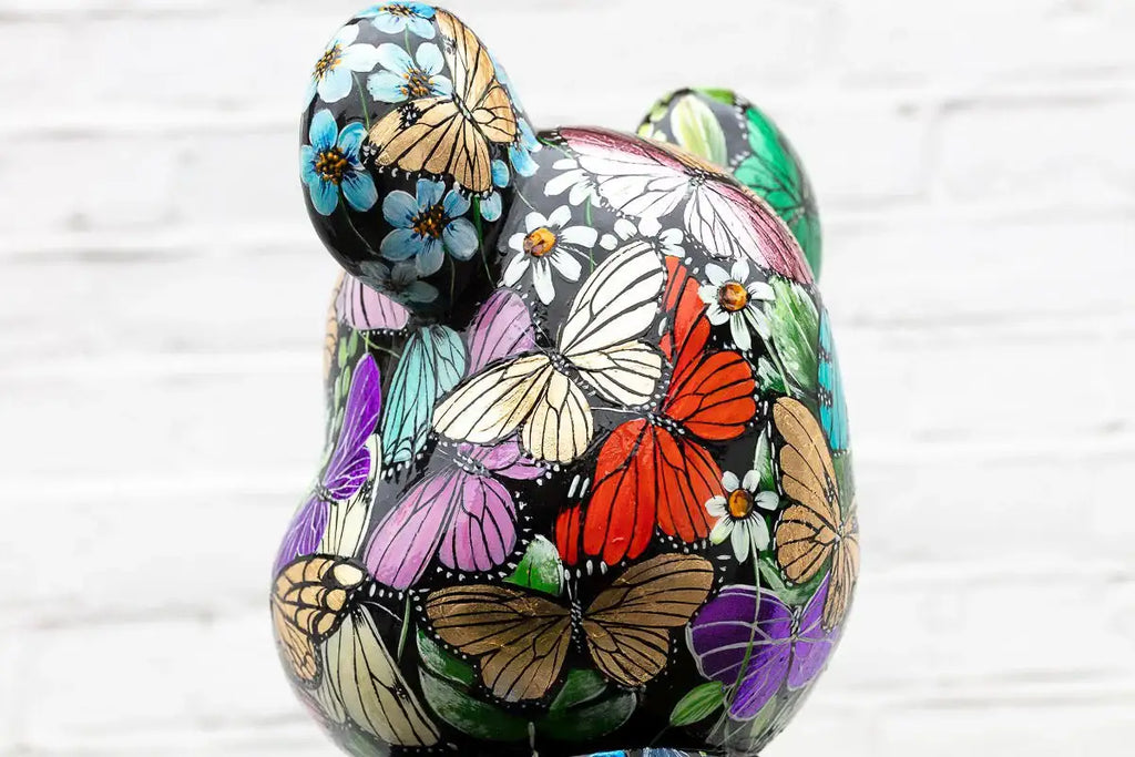 The Butterfly Effect - Original - SOLD by artist Becky Smith - Wyecliffe Galleries