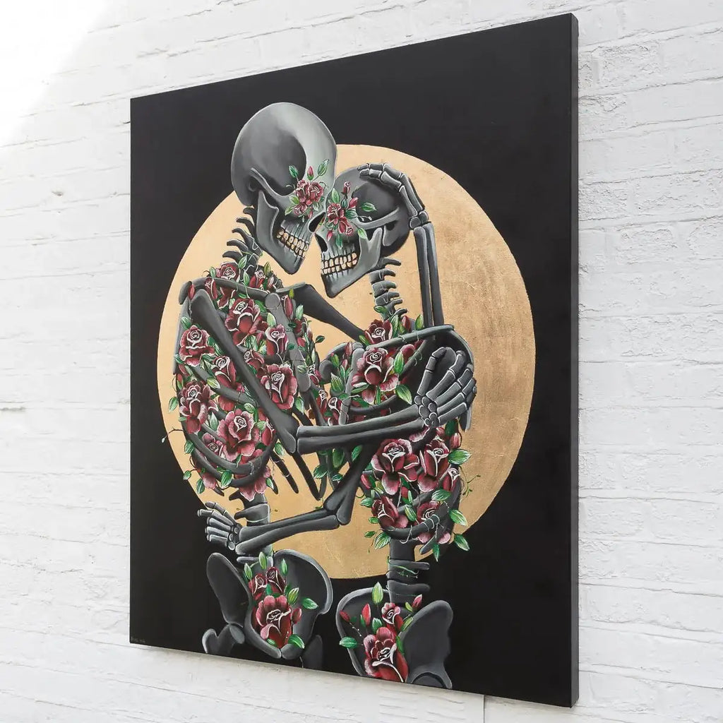 The Grateful Dead - Original - SOLD by artist Becky Smith - Wyecliffe Galleries