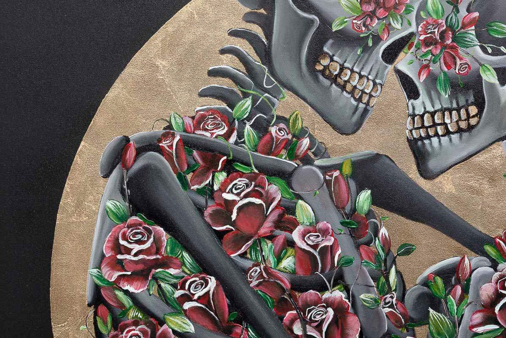 The Grateful Dead - Original - SOLD by artist Becky Smith - Wyecliffe Galleries