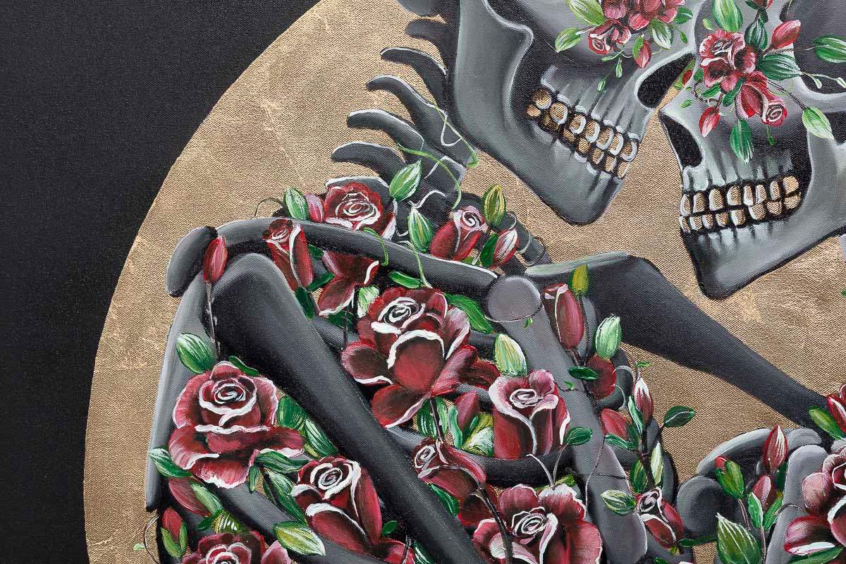 The Grateful Dead - Original - SOLD by artist Becky Smith - Wyecliffe Galleries