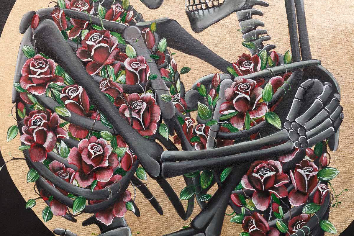 The Grateful Dead - Original - SOLD by artist Becky Smith - Wyecliffe Galleries
