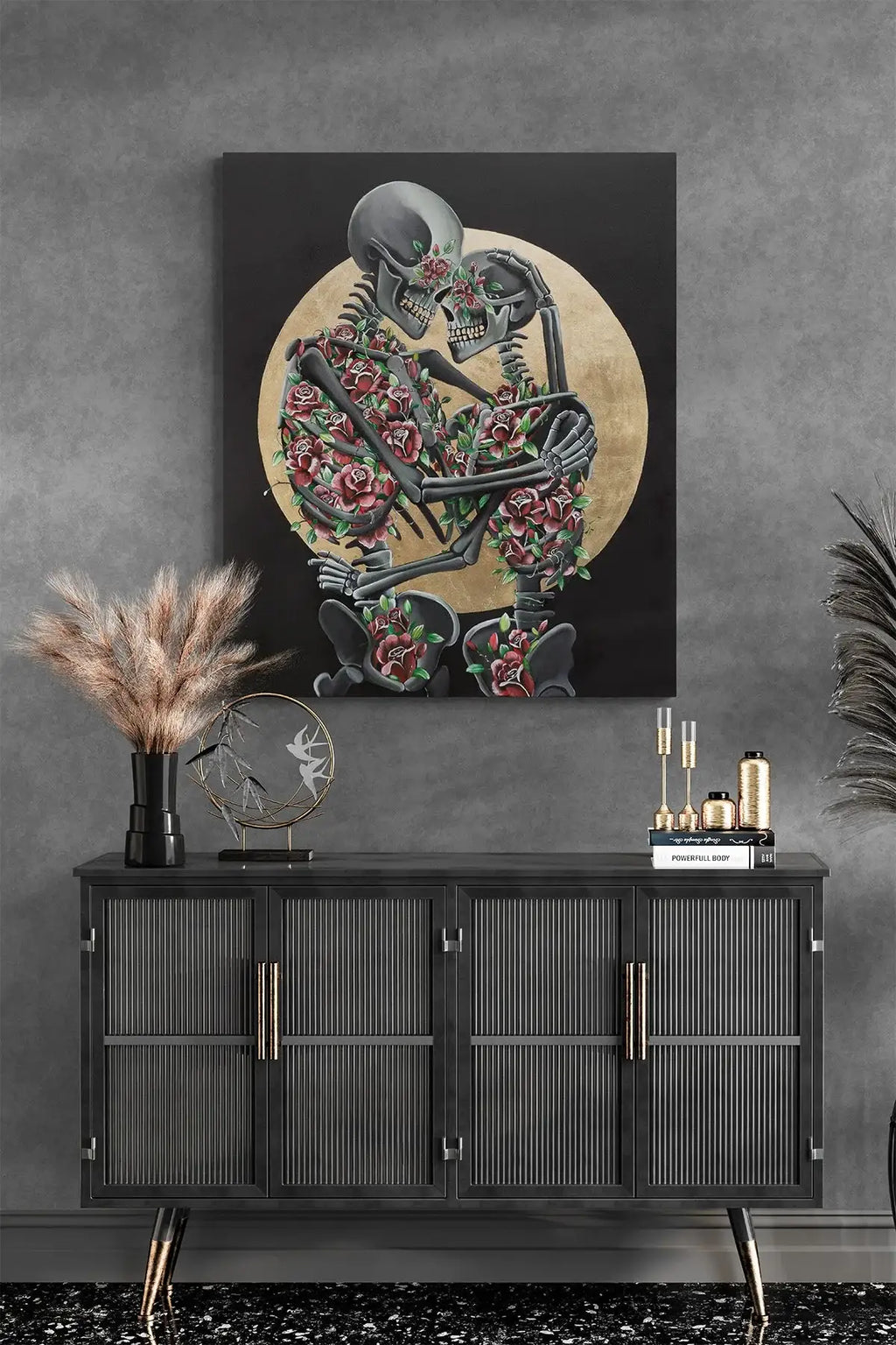 The Grateful Dead - Original - SOLD by artist Becky Smith - Wyecliffe Galleries