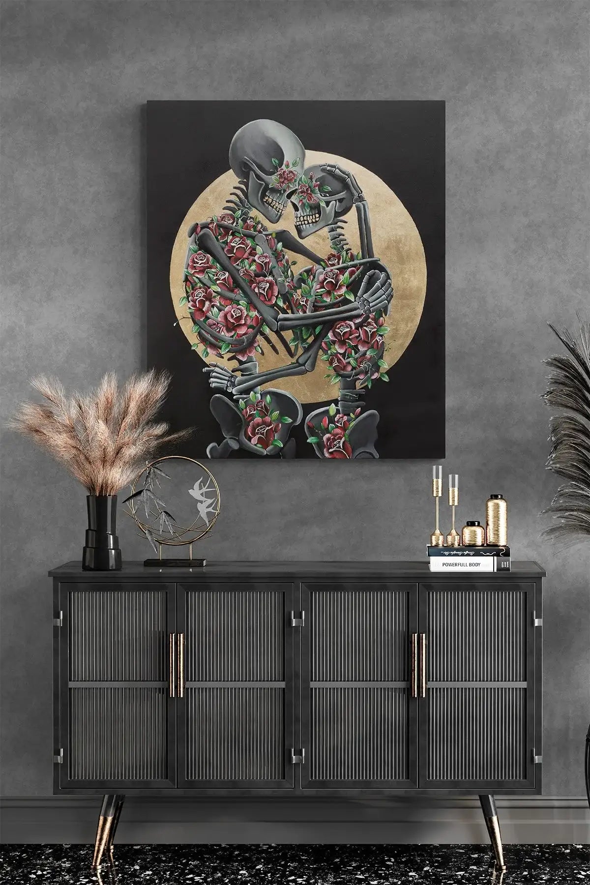 The Grateful Dead - Original - SOLD by artist Becky Smith - Wyecliffe Galleries