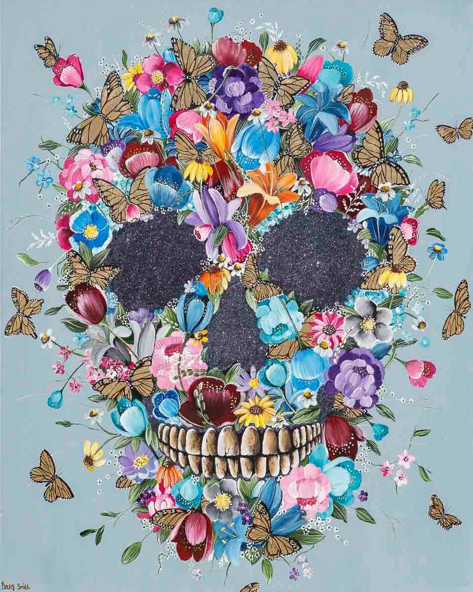 The Inspiring Mind - Original - SOLD by artist Becky Smith - Wyecliffe Galleries