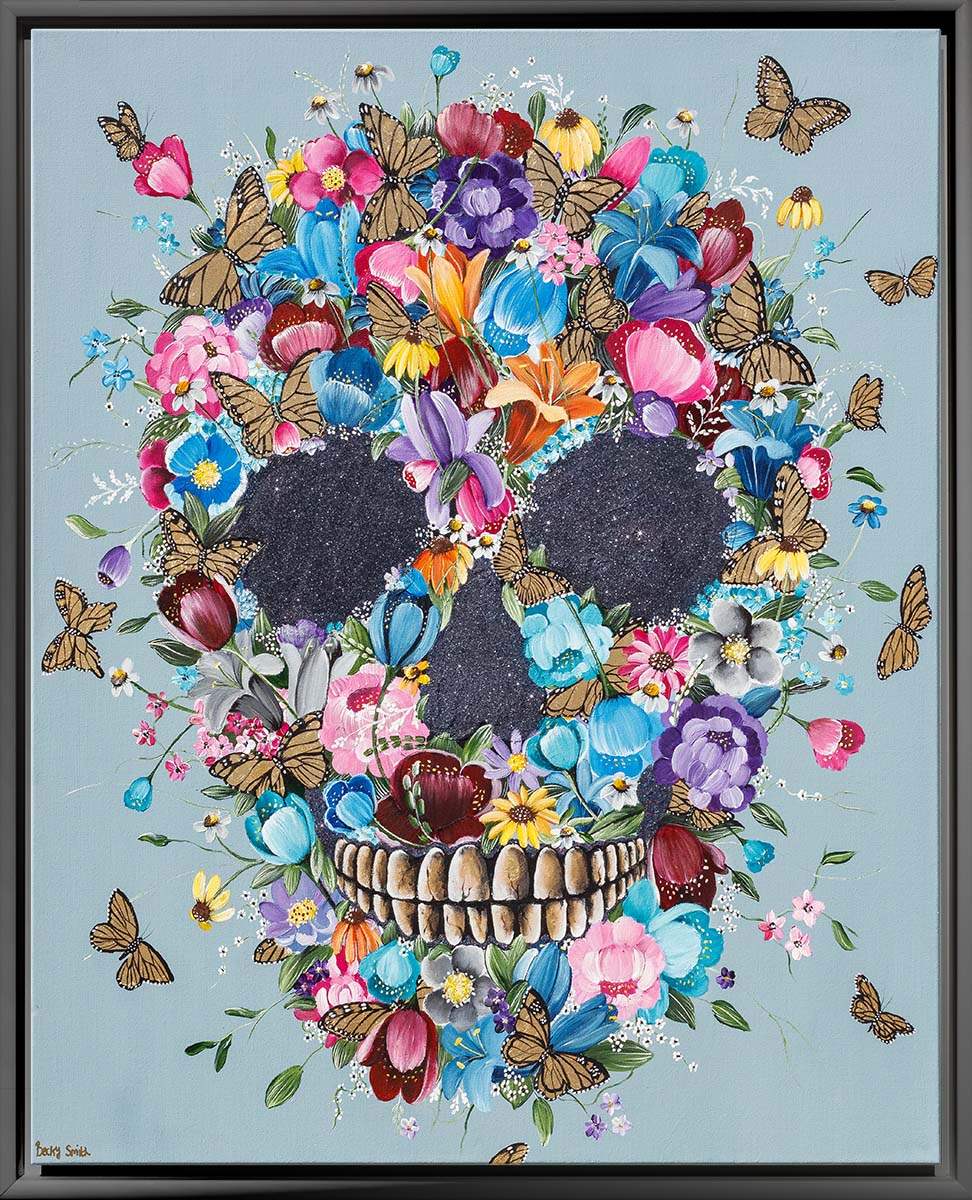 The Inspiring Mind - Original - SOLD by artist Becky Smith - Wyecliffe Galleries