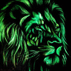 The King - Original - SOLD by artist Becky Smith - Wyecliffe Galleries