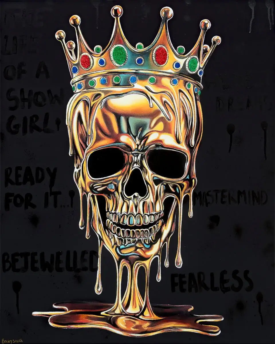 The Life Of A Showgirl - Deluxe Edition (Box Canvas) by artist Becky Smith - Wyecliffe Galleries