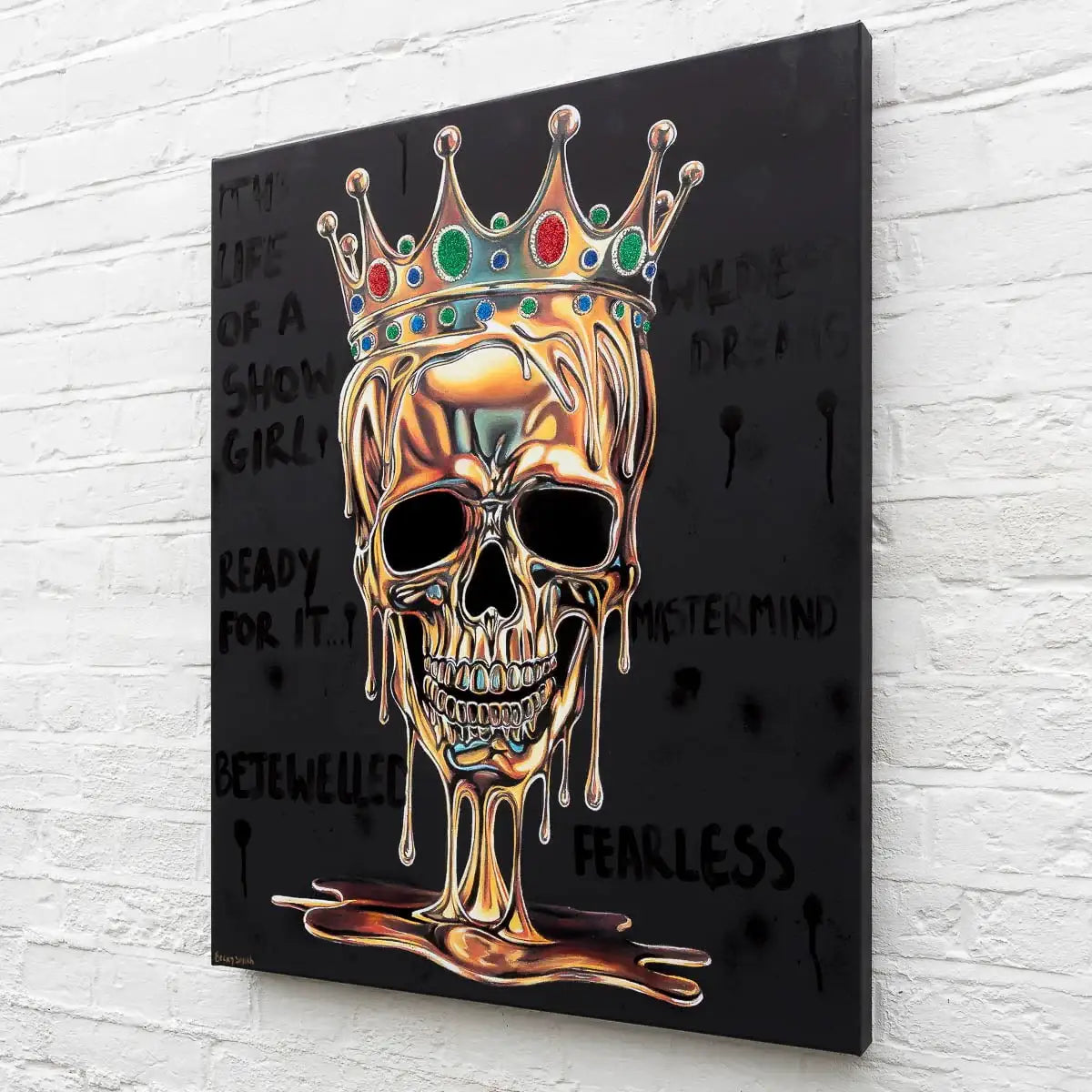 The Life Of A Showgirl - Deluxe Edition (Box Canvas) by artist Becky Smith - Wyecliffe Galleries