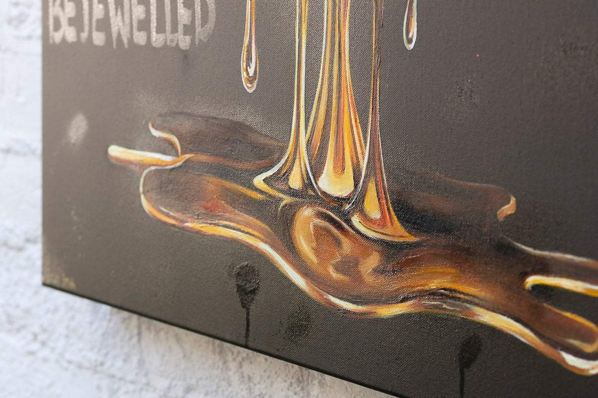 The Life Of A Showgirl - Original - SOLD by artist Becky Smith - Wyecliffe Galleries