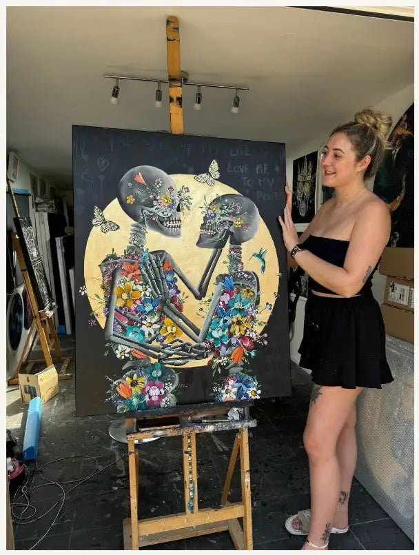 The Love Of My Life - Original - SOLD by artist Becky Smith - Wyecliffe Galleries