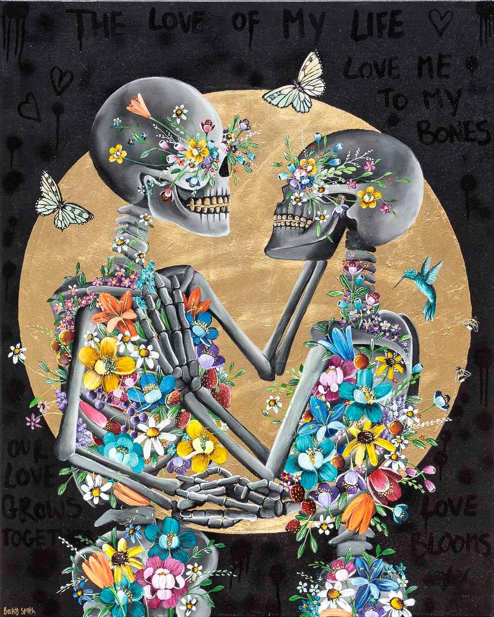 The Love Of My Life - Original - SOLD by artist Becky Smith - Wyecliffe Galleries