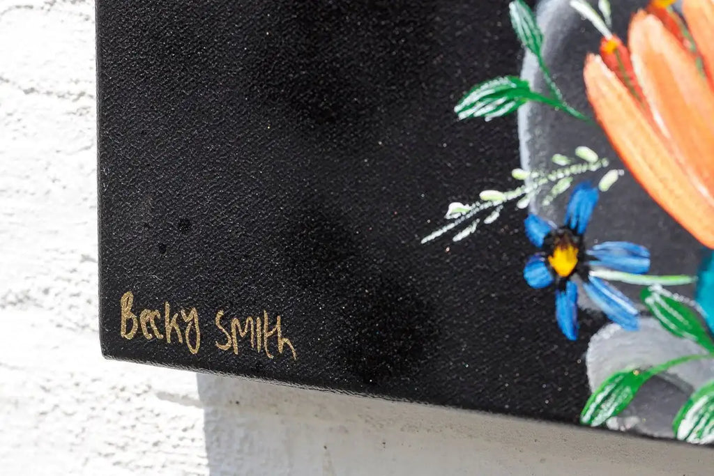 The Love Of My Life - Original - SOLD by artist Becky Smith - Wyecliffe Galleries