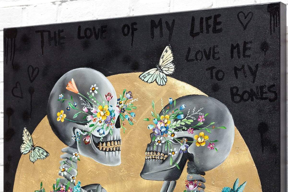 The Love Of My Life - Original - SOLD by artist Becky Smith - Wyecliffe Galleries