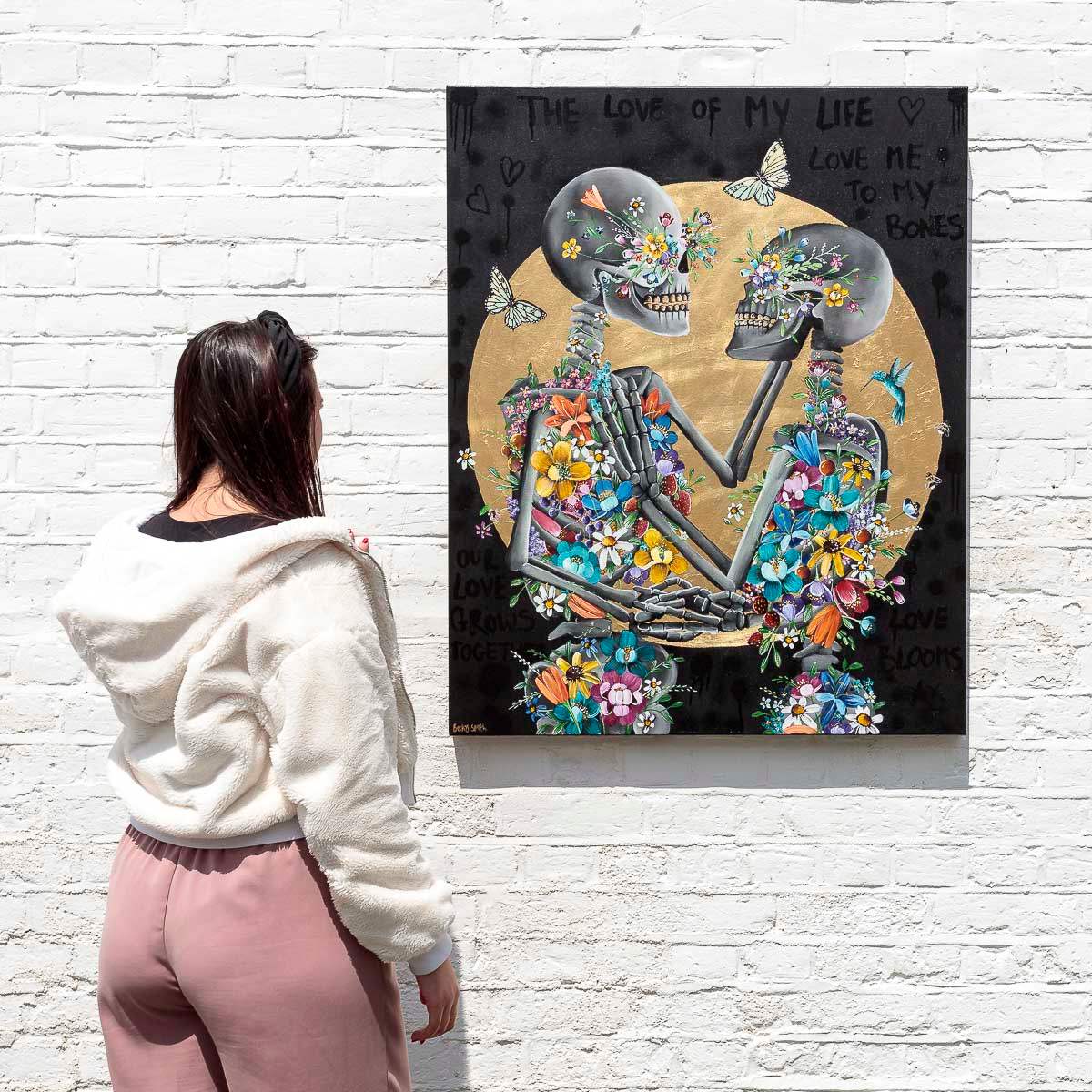 The Love Of My Life - Original - SOLD by artist Becky Smith - Wyecliffe Galleries