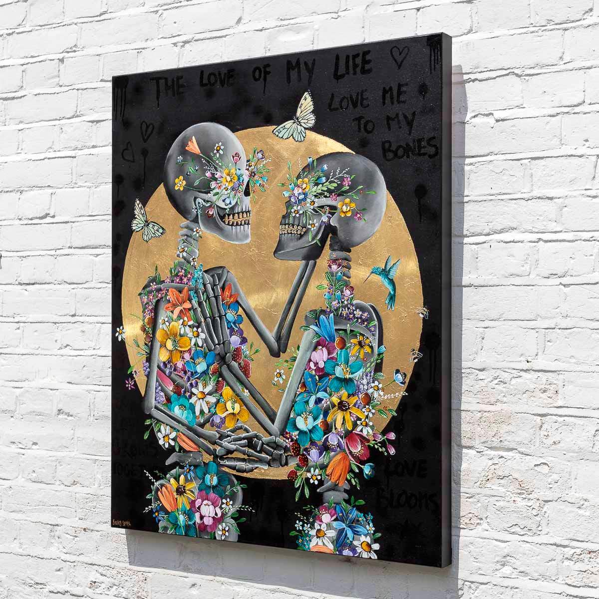The Love Of My Life - Original - SOLD by artist Becky Smith - Wyecliffe Galleries
