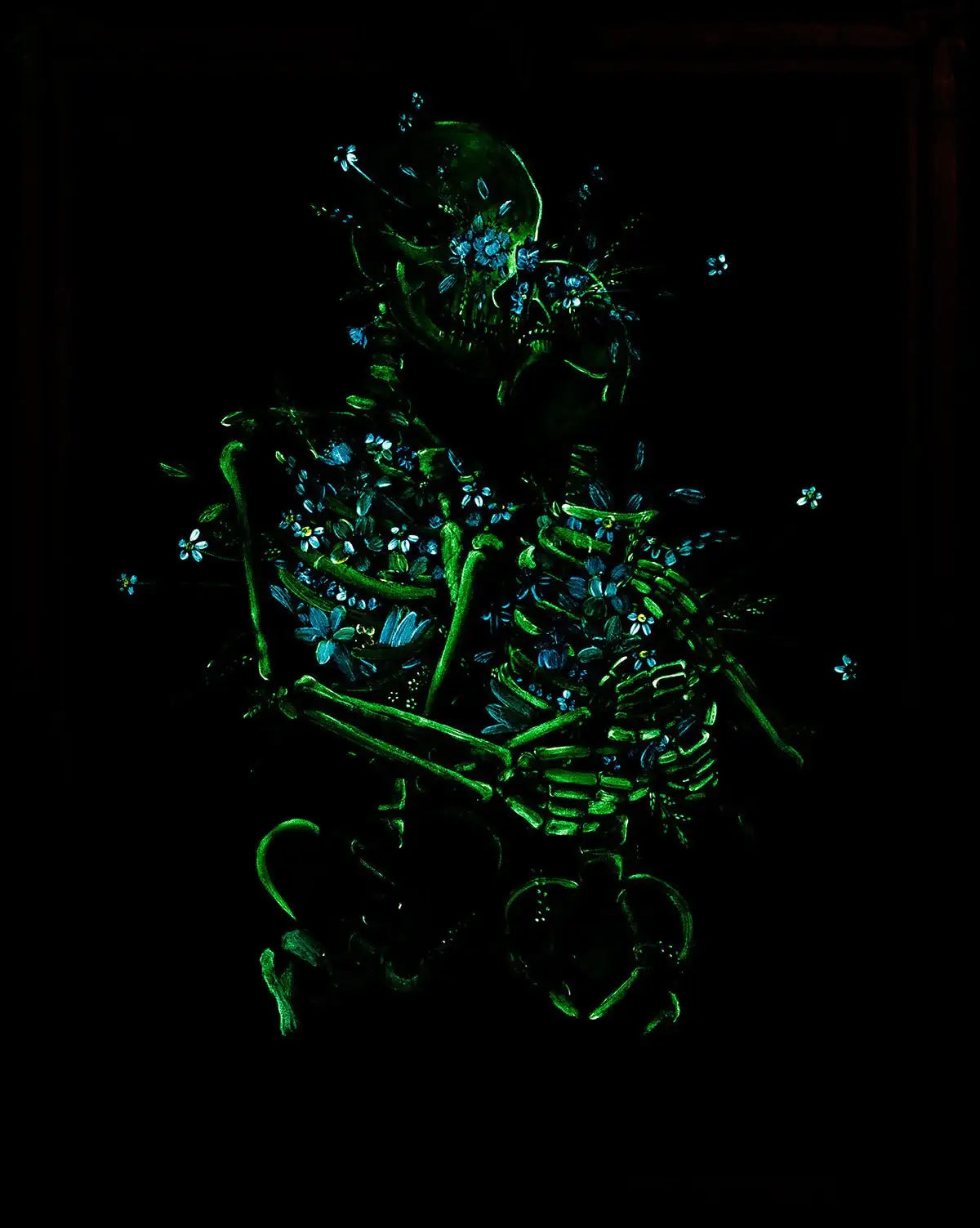 The Lovers - Original - SOLD by artist Becky Smith - Wyecliffe Galleries