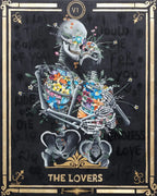 The Lovers - Original - SOLD by artist Becky Smith - Wyecliffe Galleries