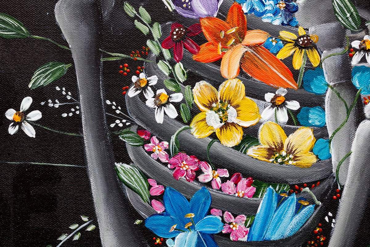 The Lovers - Original - SOLD by artist Becky Smith - Wyecliffe Galleries