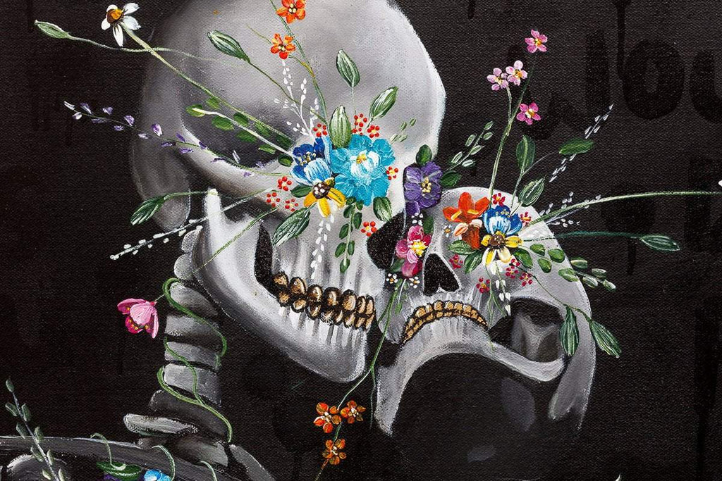 The Lovers - Original - SOLD by artist Becky Smith - Wyecliffe Galleries