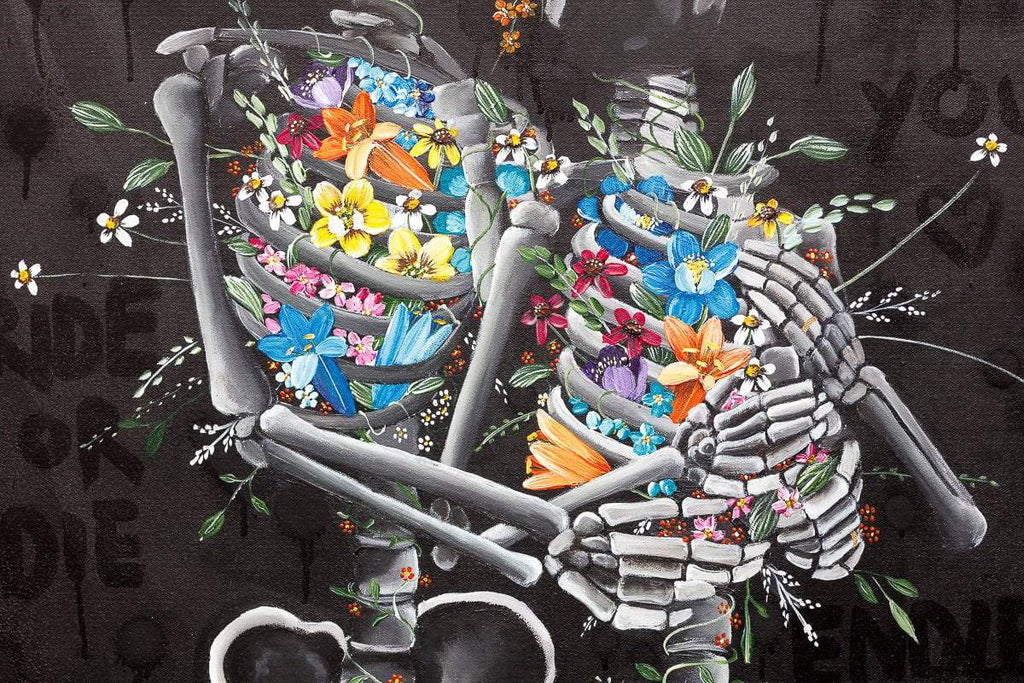 The Lovers - Original - SOLD by artist Becky Smith - Wyecliffe Galleries