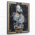 The Lovers - Original - SOLD by artist Becky Smith - Wyecliffe Galleries