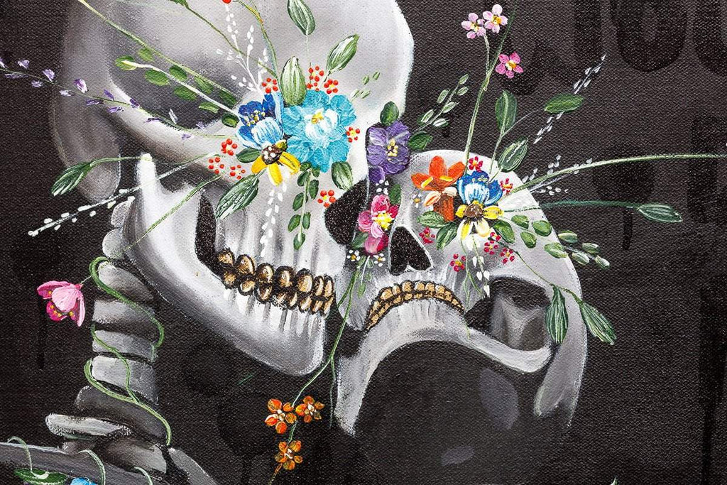 The Lovers - Original - SOLD by artist Becky Smith - Wyecliffe Galleries