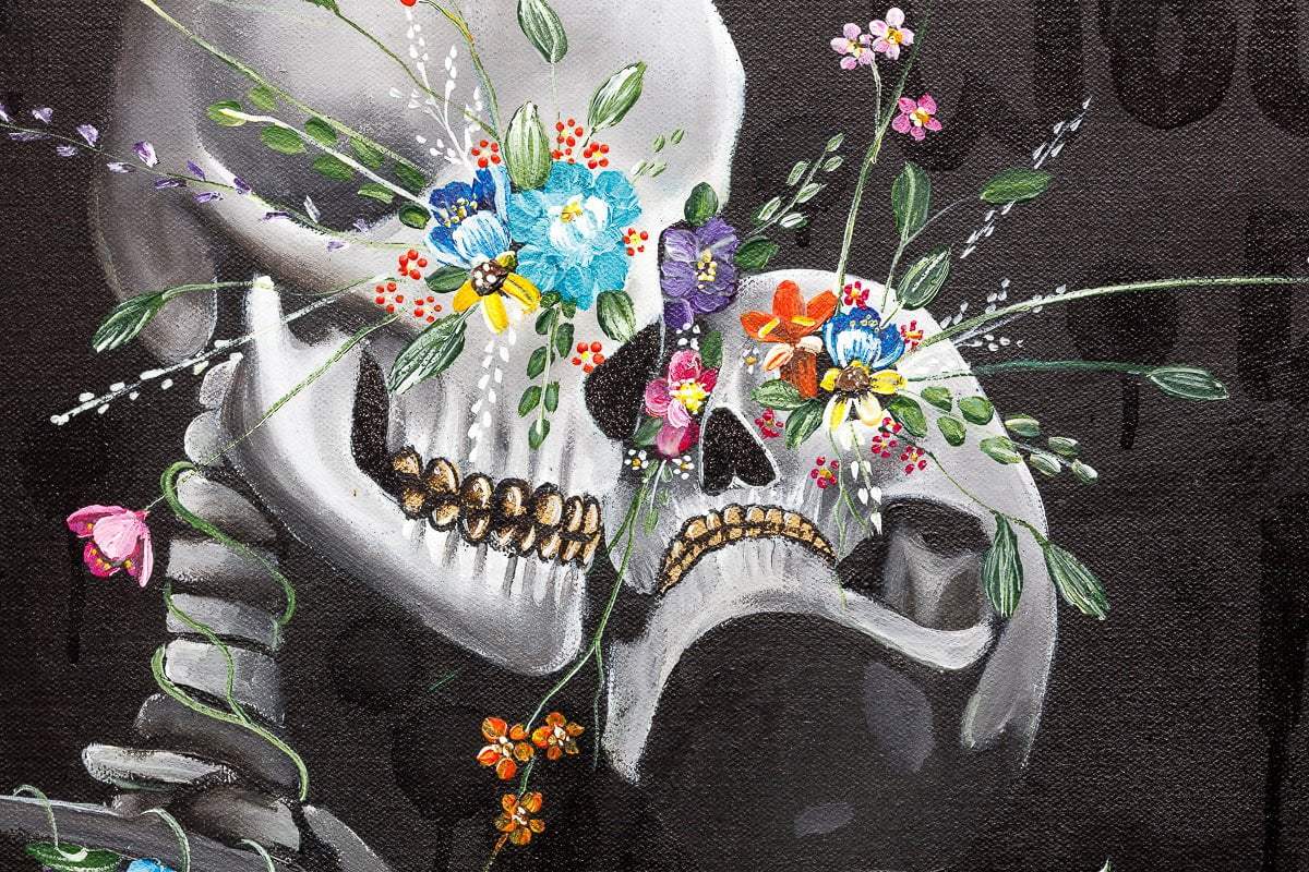 The Lovers - Original - SOLD by artist Becky Smith - Wyecliffe Galleries