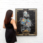 The Lovers - Original - SOLD by artist Becky Smith - Wyecliffe Galleries