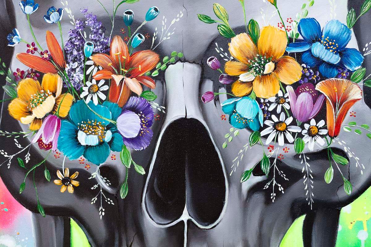 The Mind Is A Powerful Place - Original - SOLD by artist Becky Smith - Wyecliffe Galleries