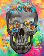 The Mind Is A Powerful Place - Original - SOLD by artist Becky Smith - Wyecliffe Galleries