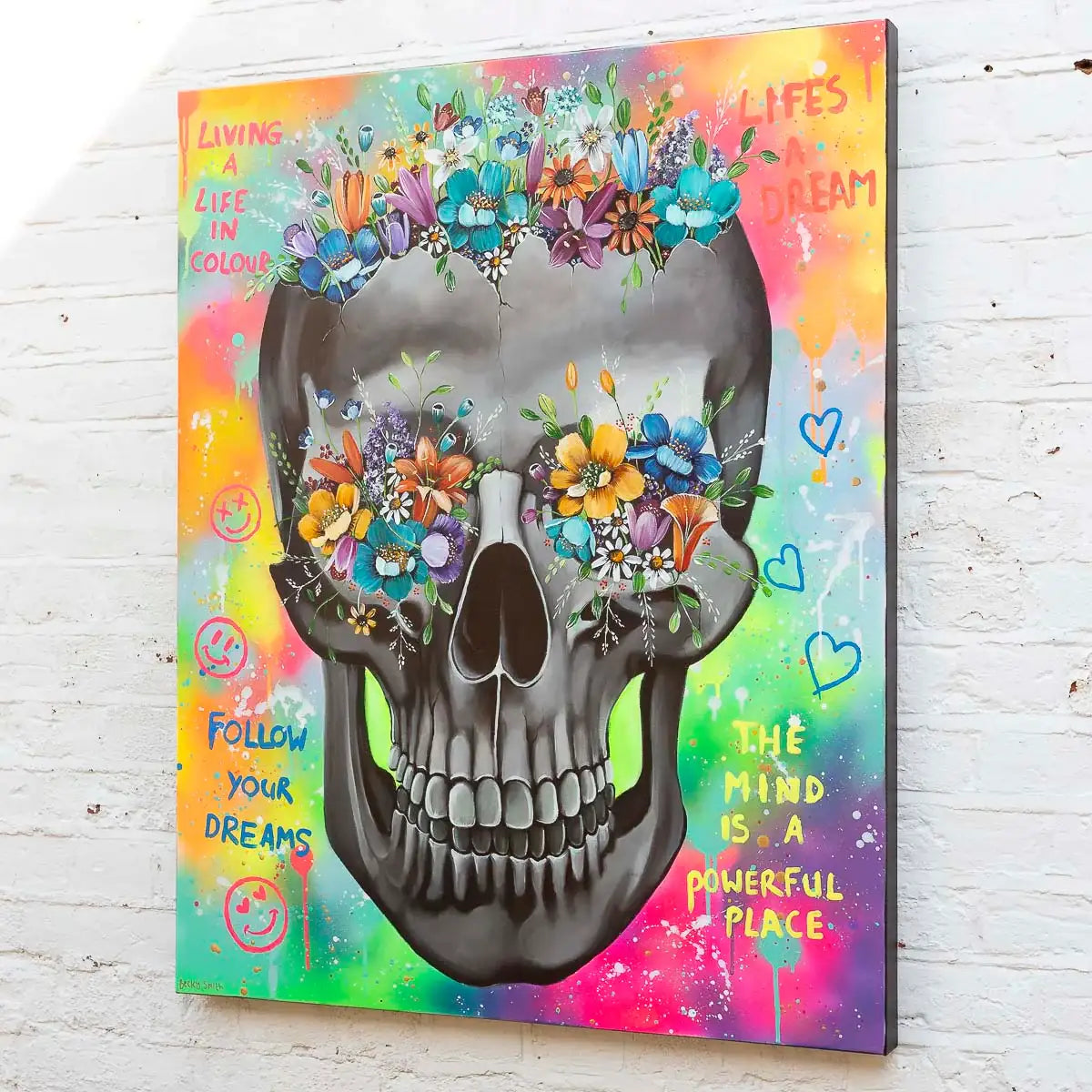 The Mind Is A Powerful Place - Original - SOLD by artist Becky Smith - Wyecliffe Galleries