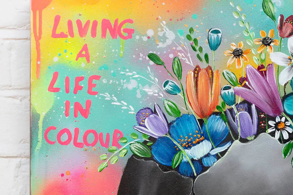 The Mind Is A Powerful Place - Original - SOLD by artist Becky Smith - Wyecliffe Galleries