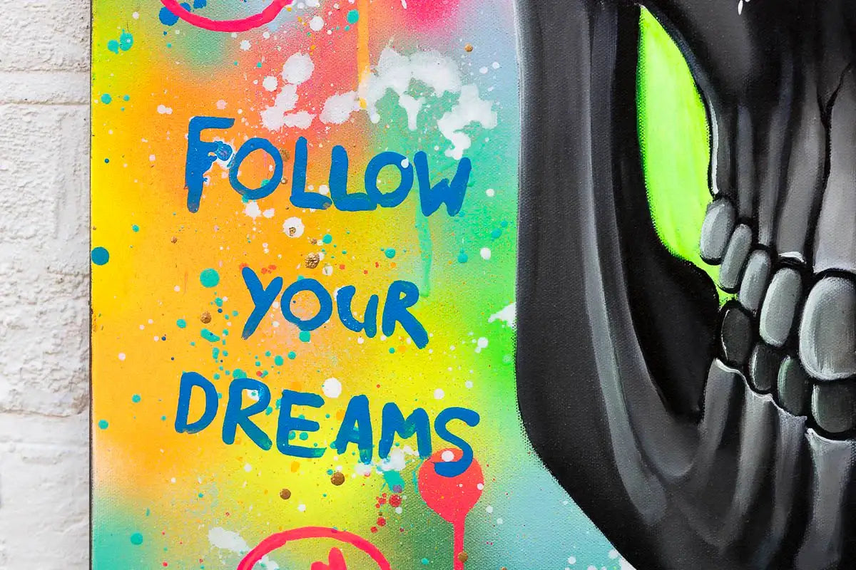 The Mind Is A Powerful Place - Original - SOLD by artist Becky Smith - Wyecliffe Galleries