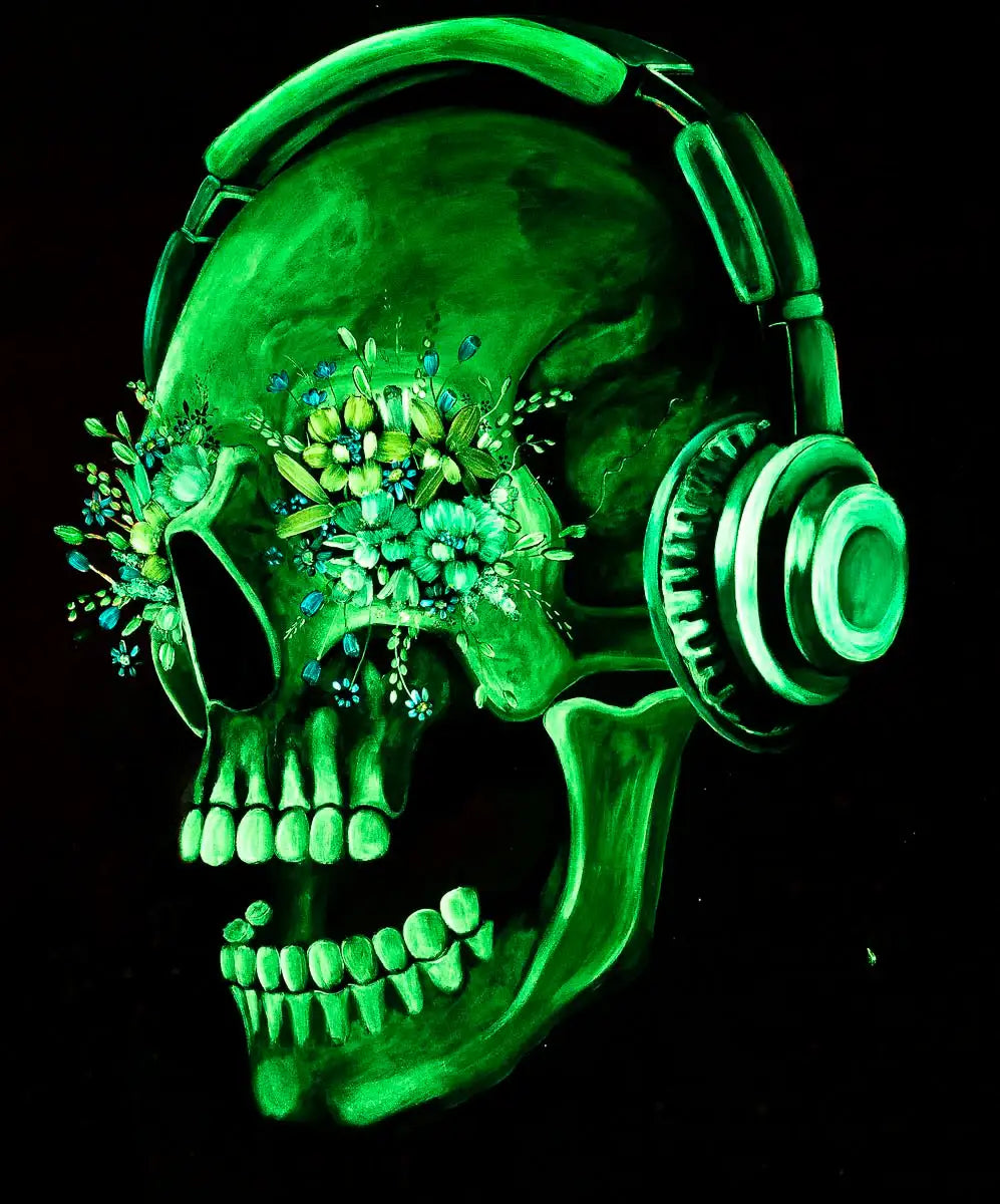 The Music Made Me Do It - Original - SOLD by artist Becky Smith - Wyecliffe Galleries