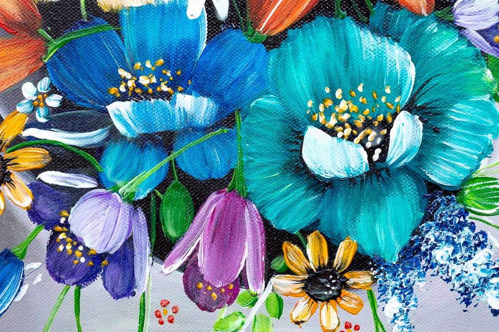 The Music Made Me Do It - Original - SOLD by artist Becky Smith - Wyecliffe Galleries