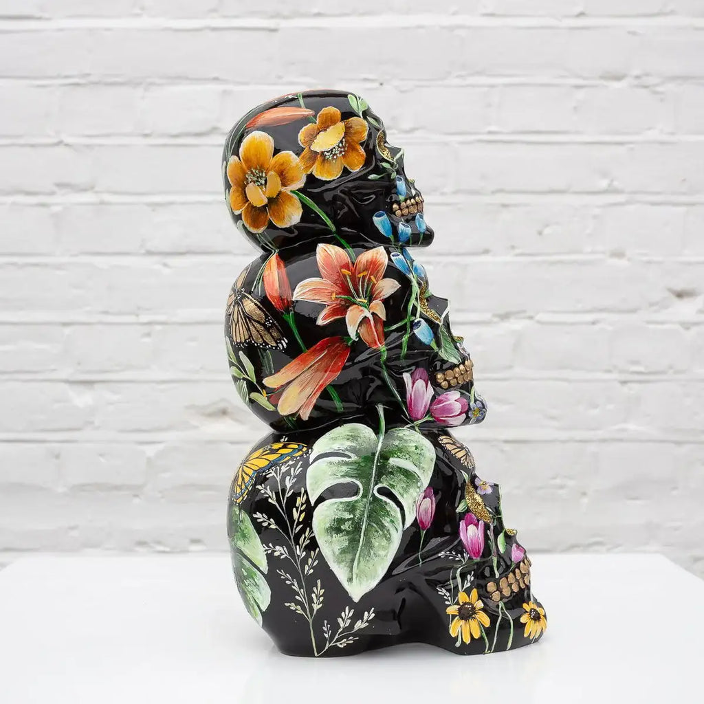 The Power Of Three - Original Sculpture by artist Becky Smith - Wyecliffe Galleries